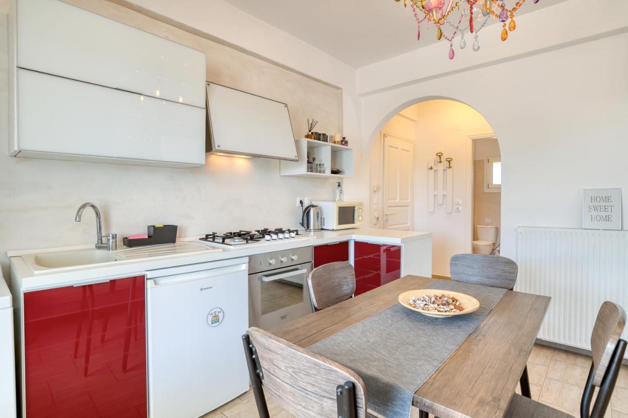 Dahlia Apartments And Studios Alikí Dış mekan fotoğraf
